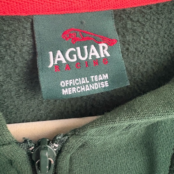 Green Jaguar Racing Full Zip Hoodie - Picture 5 of 9